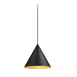 Luminaire à suspension MAGICO 38 E27 IP20, noir mat gradable