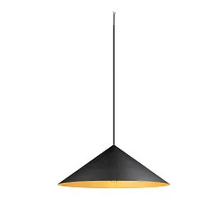 Luminaire à suspension MAGICO 55 E27 IP20, noir mat gradable