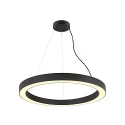 Luminaire à suspension MEDO® RING 90 DALI pour VDU, contrôlable par DALI, CCT Switch IP20, noir gradable