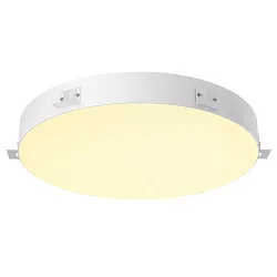 Plafonnier encastré MEDO® 90 FRAMELESS rigide, pour VDU, CCT Switch, affleurant, commutable IP20, blanche 