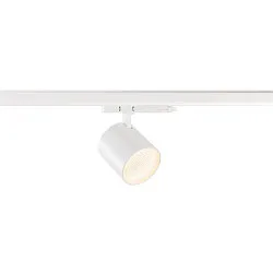 Luminaire triphasé TRACKSPOT V 18 36° réglable, commutable IP20, blanche, laqué 