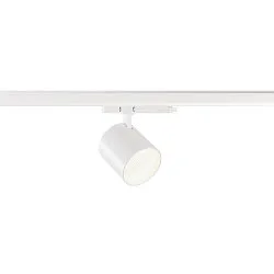 Luminaire triphasé TRACKSPOT C 29 36° réglable, commutable IP20, blanche, laqué 