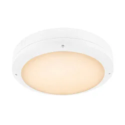 Applique et plafonnier OUTDOOR BULKHEAD V 360 HF avec capteur, CCT Switch, résistant aux chocs, commutable IP65, blanche