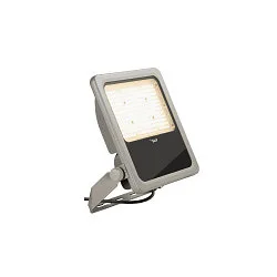 Projecteur FLOODLIGHT C 100W 830 ON-OFF asymétrique, inclinable, multipower IP66, gris, noir 