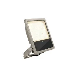 Projecteur FLOODLIGHT C 200W 830 ON-OFF asymétrique, inclinable, multipower IP66, gris, noir 