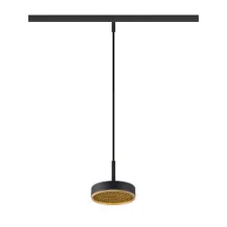 Luminaire à suspension GRIP! FLAT IP20, or, noir gradable