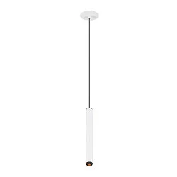 Luminaire à suspension GRIP!S adapté aux postes de travail avec écran IP20, noir, blanche gradable