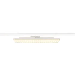 Projecteur triphasé SIGHT PANEL MULTI angulaire, rotatif, commutable IP20, blanche 