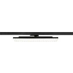 Projecteur triphasé SIGHT PANEL MULTI angulaire, rotatif, commutable IP20, noir 