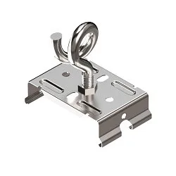 Système d'éclairage en continu suspension par chaîne EASYLIGHT CSK court, mécanique, réglable, acier inoxydable