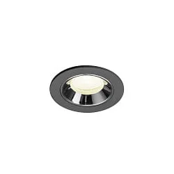 ceiling recessed luminaire NUMINOS® XS suitable for VDU workstation IP20, black dimmable