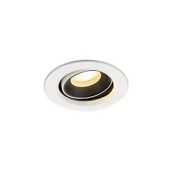 ceiling recessed luminaire NUMINOS® MOVE XS swivelling, suitable for VDU workstation IP20, white dimmable
