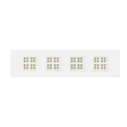 grid luminaire PAVANNO 1200/300 45 WB WH ON-OFF CCT Switch, UGR < 19, multipower IP20, white 