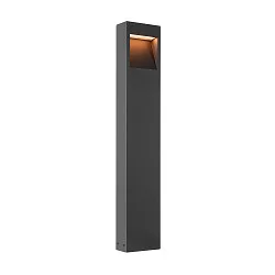 Lampadaire d’extérieur QUAD PRO 90 angulaire, contrôlable par DALI, résistant aux chocs, résistant à l'air marin IP65