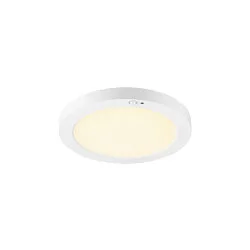 Downlight VARIO 220 avec capteur IP20, blanche, laqué 