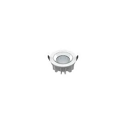 Plafonnier encastré DOWNLIGHT P 115 ON-OFF rigide, résistant aux chocs, multipower, câblé en continu IP54, blanche 