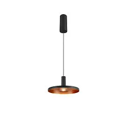 Luminaire à suspension LALU® SET PLATE 22 IP20, noir gradable