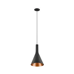 Luminaire à suspension LALU® SET CONE 15 IP20, noir gradable