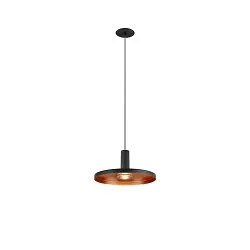 Luminaire à suspension LALU® SET PLATE 22 IP20, noir gradable