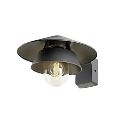 wall luminaire SEJERO E27 IP65, anthracite dimmable