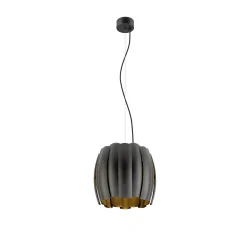 Luminaire à suspension HAVEN 35 avec douille, avec baldaquin E27 IP20, or