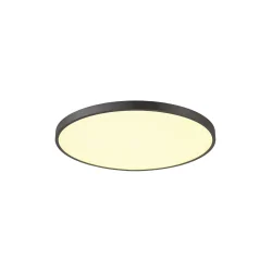 Luminaire de plafond MEDO 2 SLIM 60 CL PHASE UGR < 19 IP20, noir gradable
