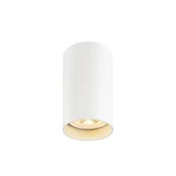Downlight de surface ENOLA 2.0 M CL SINGLE QPAR51 à 1 flamme, rigide, avec douille GU10 IP20, blanche