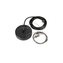 Suspension pendulaire MEDO 2 / SUSPENSION SET 500CM CENTRAL avec possibilité d'alimentation, noir