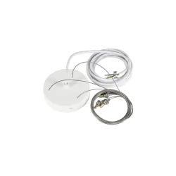 Suspension pendulaire MEDO 2 / SUSPENSION SET 500CM CENTRAL avec possibilité d'alimentation, blanche