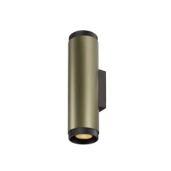 Luminaire mural GRIP! L WL UP/DOWN haut / bas, à 2 flammes, direct / indirect GU10 IP20, bronze, noir