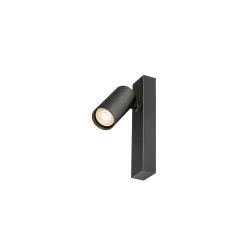 Applique et plafonnier ENOLA 2.0 S CW SINGLE PAR11 eckig à 1 flamme, angulaire, avec douille GU10 IP20, noir