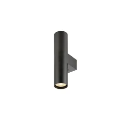 Luminaire mural ENOLA 2.0 S WL DOUBLE PAR11 à 2 flammes, avec douille GU10 IP20, noir
