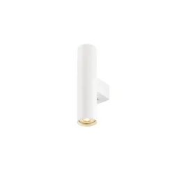 Luminaire mural ENOLA 2.0 S WL DOUBLE PAR11 à 2 flammes, avec douille GU10 IP20, blanche