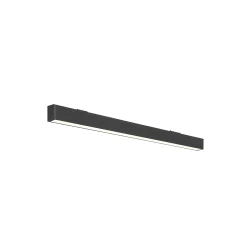 Luminaire de plafond GLENOS® 2.0 CL 120CM DALI UGR22 contrôlable par DALI IP20, noir gradable