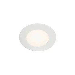 LED Recessed luminaire DL 126 LED, round, 3W, warmwhite, 12V