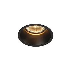 Plafonnier encastré HORN GU10 rond GU10, noir 