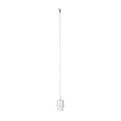 Luminaire à suspension FENDA sans abat-jour, avec câble ouvert E27 IP20, blanche gradable