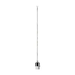 Luminaire à suspension FENDA sans abat-jour, avec câble ouvert E27 IP20, chrome gradable