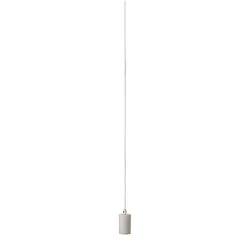 Luminaire à suspension FITU PD avec câble ouvert E27, blanche gradable