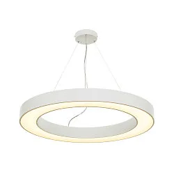 LED Pendant luminaire MEDO RING 90 LED, 58W, 105°, 3000K, white