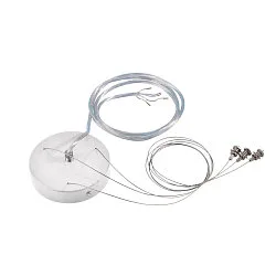 Suspension pendulaire MEDO 5 fois, blanche
