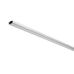 Rail monophasé en saillie 1PH 1M court, gris argent