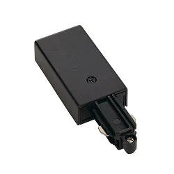 Alimentation monophasé version pour montage en surface, terre droite blanche