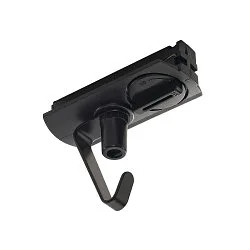 Adaptateur monophasé électrique noir 