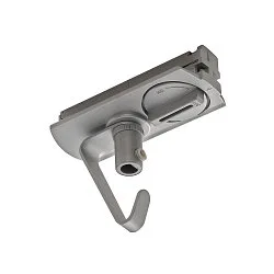 Adaptateur monophasé électrique Gris argent