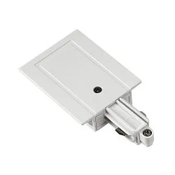 Alimentation pour version pour montage encastré, conducteur de protection droit blanche