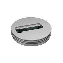 1-Rosaces de plafond phasées Gris argent