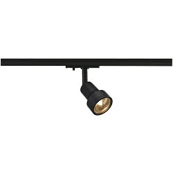 1-Projecteur monophasé PURI TRACK réglable GU10 IP20, noir gradable