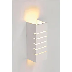 Luminaire mural GL 100 SLOT E14, blanche