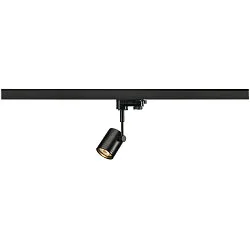 Projecteur triphasé BIMA 1 GU10 adaptateur triphasé inclus GU10, noir 